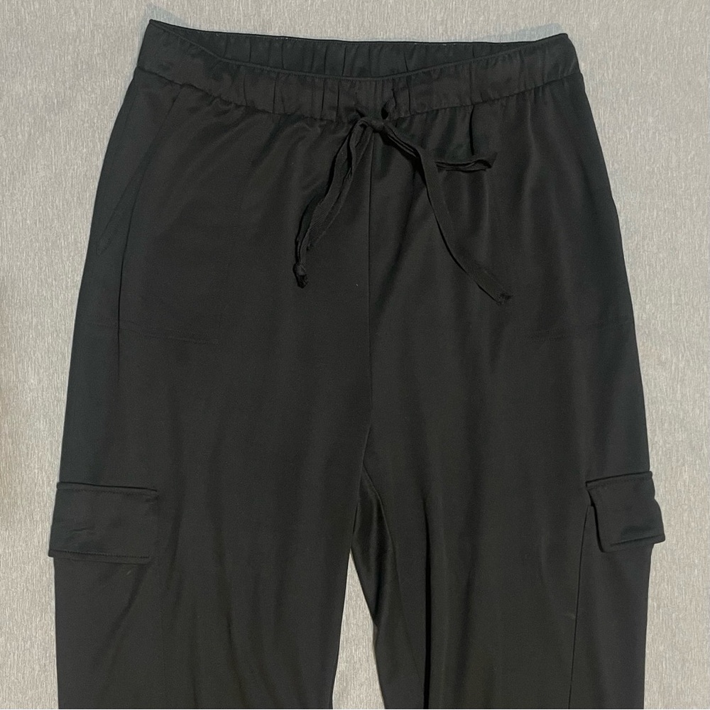 Nordstrom Open Edit Black Modal Jogger Pant Medium Athleisure Buttery Soft - Picture 3 of 10